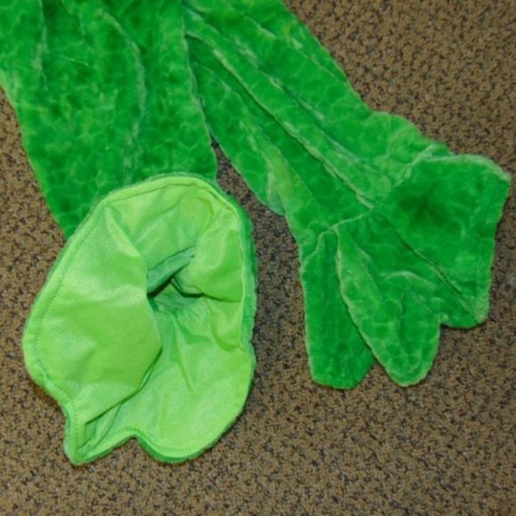 Toddler T-Rex Dinosaur Halloween Costume Rider Step In 3T/4T Green Stuffed Plush - Picture 4 of 4